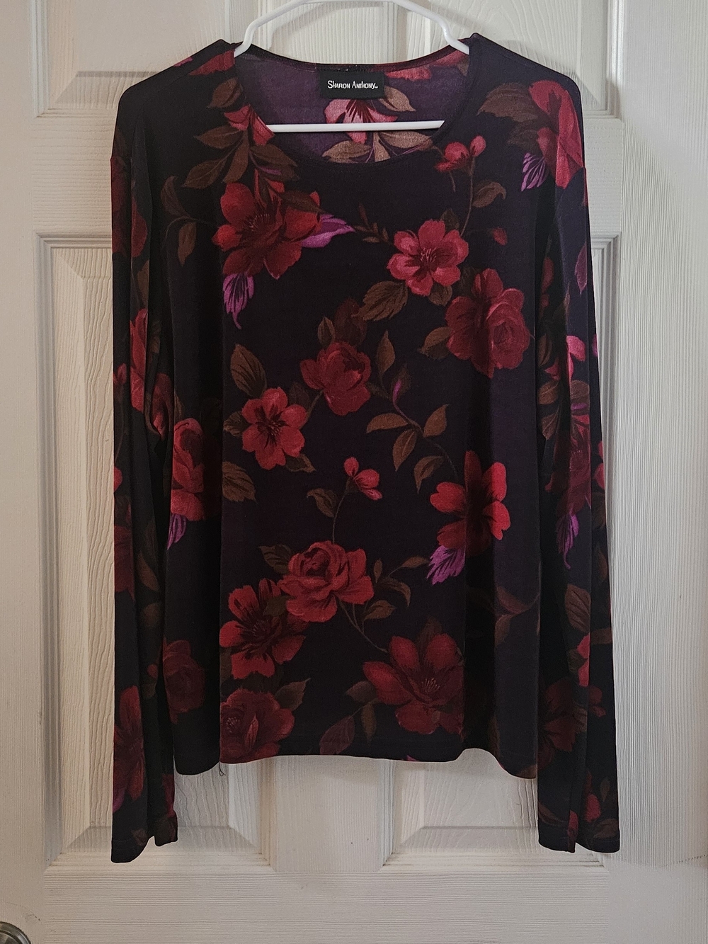 Sharon Anthony Floral Top
